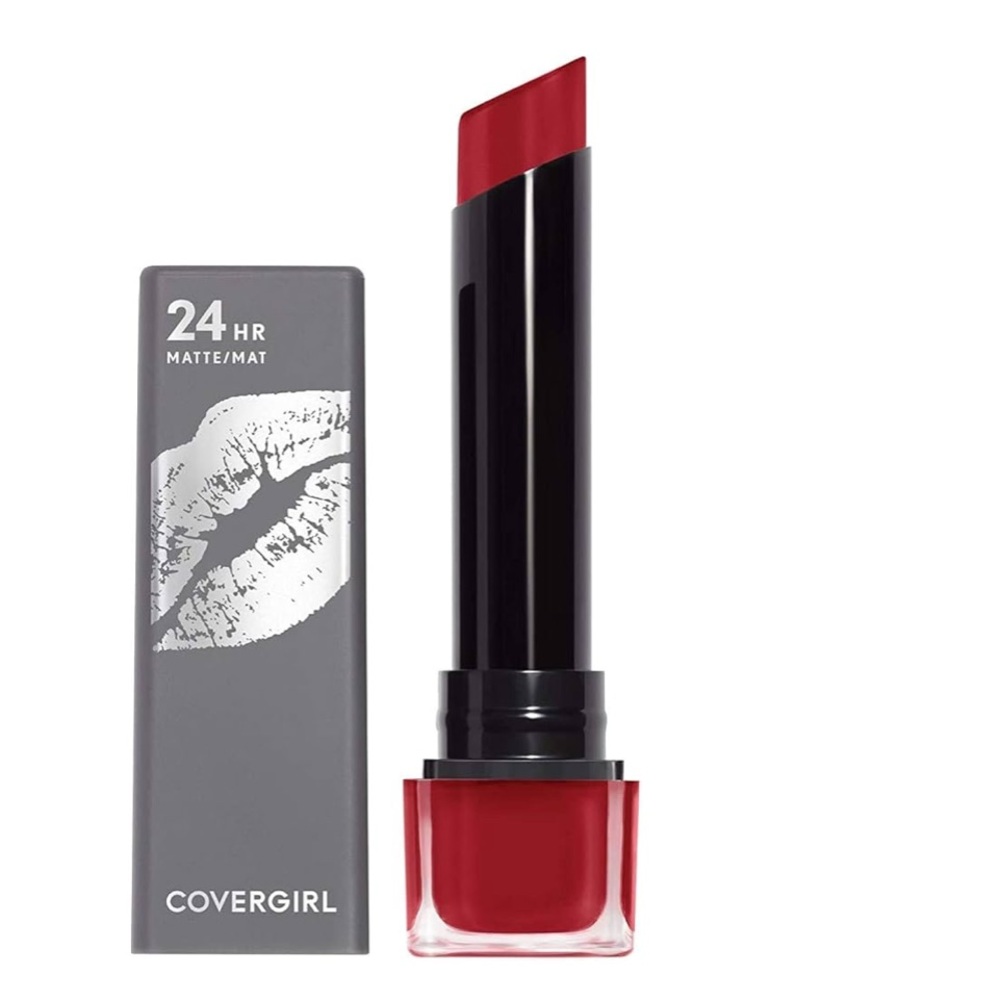 Covergirl exhibitionist ultra matte lipstick 680 the real thing New